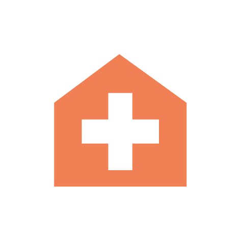 Centre médical le plus proche : 8 minutes à pied