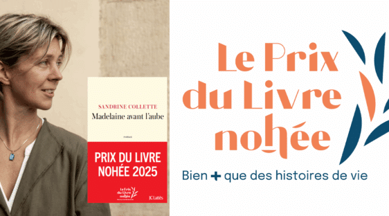 Portrait du lauréat du prix du Livre Nohée 2025 Sandrine Colette